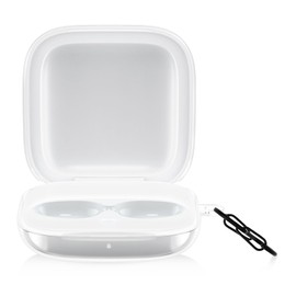 kwmobile Earphones Case Compatible with Beats Fit Pro - Crystal TPU Two-Part Earbuds Case - Transparent