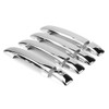 8 pcs Car Chromium Electroplating Door Handle Cover Trim for