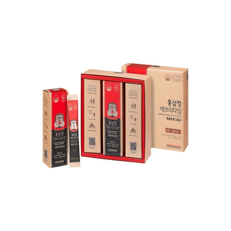 Jeonggwanjang (정관장) 에브리타임 오리지널 10ml 30포 (Jeong Kwan Jang) Everytime