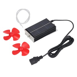 Solar Wind Generator, Electric Vehicle Range Battery Car Solar Wind Power Extender Generator, Aluminum Alloy, Plug and Play, Fans 12 to 125V