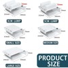Closiq Desk Drawer Organizer – Self Adhesive Hidden Compartments for