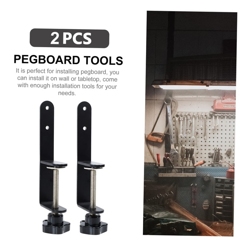 Gatuida 2 Sets Pegboard Hook Clips - Perfect for Organizing