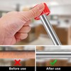 6pcs Set Bore Brush for Drill, 1/4" Hex Shank Stainless