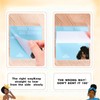 9 Packs Black Girl Sticky Notes Inspirational Mini Motivational Self