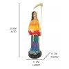 Imagen De Resina Santa Muerte Protección Para Embarazada