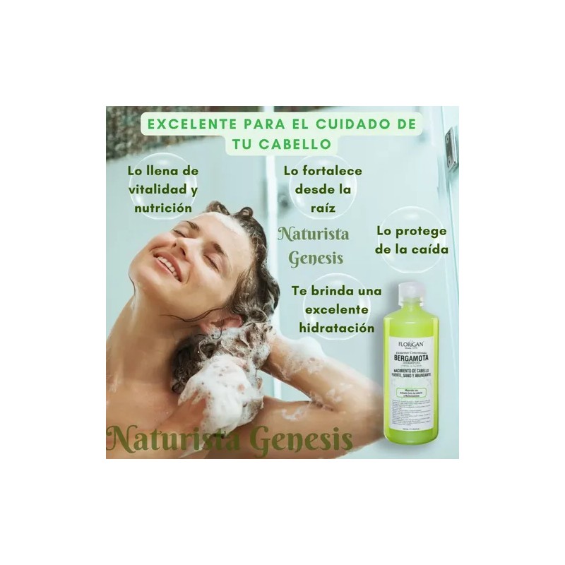 2 Shampoo Bergamota Kit + Tónico + Acondiconador + 2