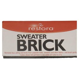 Fabric Lint Remover-Sweater Defuzzer-Removes Clothes Fuzz, Lint Balls, Pills,and Bobbles-Pumice Sweater Brick for Clothing and Upholstery on Furniture