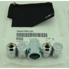 Honda NEW Genuine OEM 2003-2018 Accord Civic CR-V Fit Pilot Wheel Locks 08W42-SNA-100