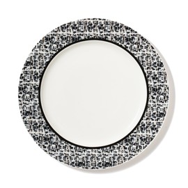 Francfranc Franc Tweed Plate Medium Black