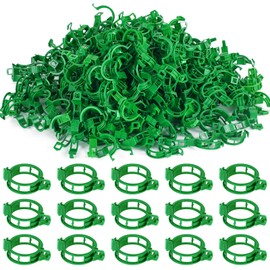 100PCS Green Plant Support Clips, Tomato Clips, Garden Clips, Trellis Clips, Vine Clips for Climbing Plants to Prevent Tomatoes from Pinching or Falling Off