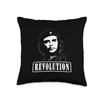 Che Guevara Rebel Signature Guerrilla Icon Revolution Throw Pillow