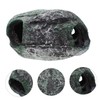 Kisangel Realistic 1pc Aquarium Cave Ornament Fish Tank Accessories Stone