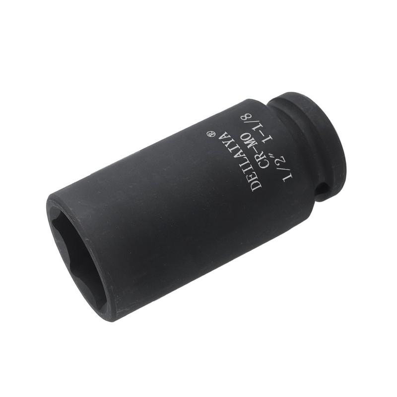 sourcing map 1-1/8 Inch SAE Deep Impact Socket 1/2 Inch