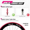 RideNow Road Bike TPU Inner Tube 700 x 18C-28C, Ultralight