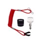 AIB2C Marine Stop Switch Lanyard & Key Cap Replacement for