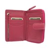VISCONTI Heritage Collection Madame Leather Purse with Tab Closure RFID