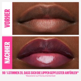 Maybelline New York Shiny Lip Gloss for Full-Like Lips, Moisturising, with Hyaluronic Acid, Lifter Gloss Candy Drop, Colour: No.024 Bubblegum (Pink), 1 x 5.4 ml