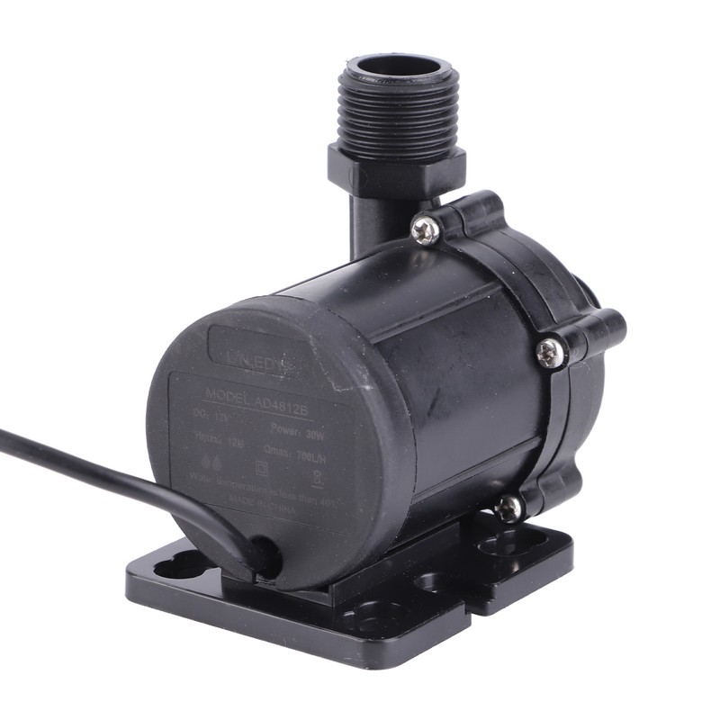 Booster Pump Brushless Motor Low Noise DC12V 30W 700L/H 12m