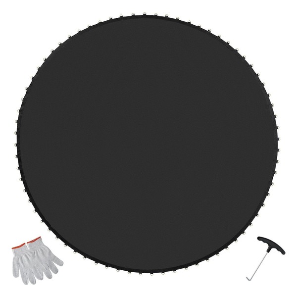 Replacement Trampoline Mat Fits 14ft Frame 72 V-Ring 6.5"-7" Spring