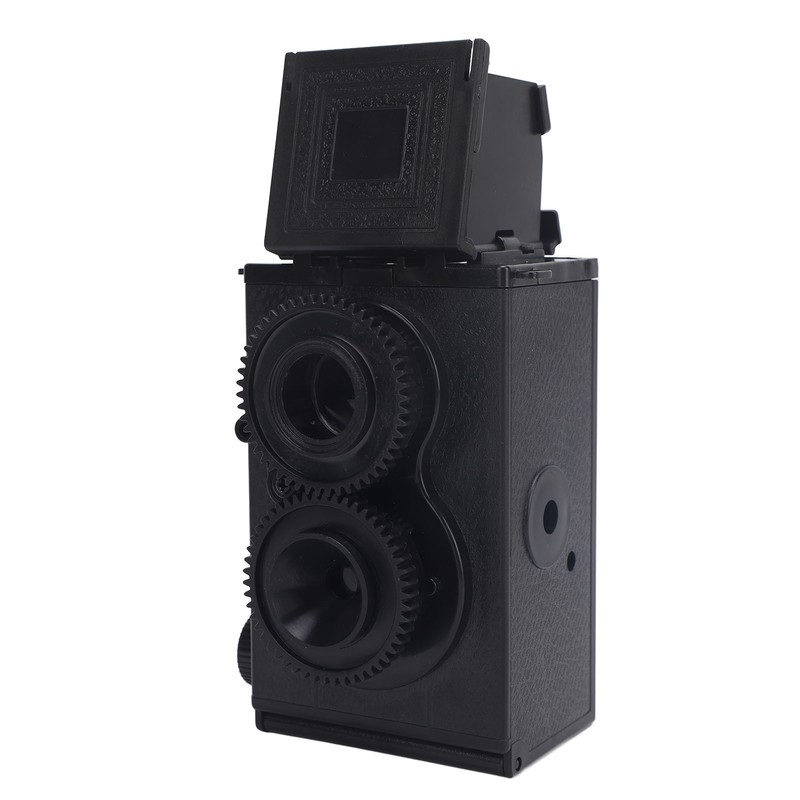 35MM Dual Lens Film Camera DIY Classic Retro Double Reflex