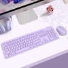 Wireless Keyboard and Mouse Combo - Rii Standard Office PC