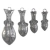 Crosby & Taylor Fish Pewter Measuring Spoons