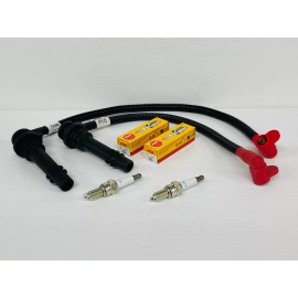 Polaris 2018-2024 Polaris Ranger XP 1000 Sparkplug Wire Kit & Spark Plugs - OEM Polaris