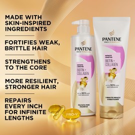 Pantene Pro-V Miracles Infinite Lengths Biotin + Collagen 1 Minute Miracle Conditioner 10.9 Fl oz