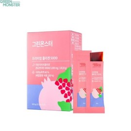 GREEN MONSTER Premium Collagen 5000 20g*15sticks