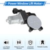 HEROFFIX Front Right Passenger Side Power Window Regulator Lift Motor