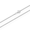 NKlaus Anchor Chain 925 Sterling Silver Round Solid Necklace 2.40
