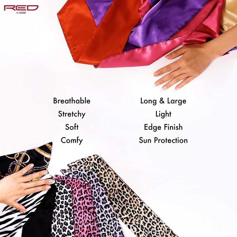 Red by Kiss Edge Laying Scarf Wrap for Hair Edge