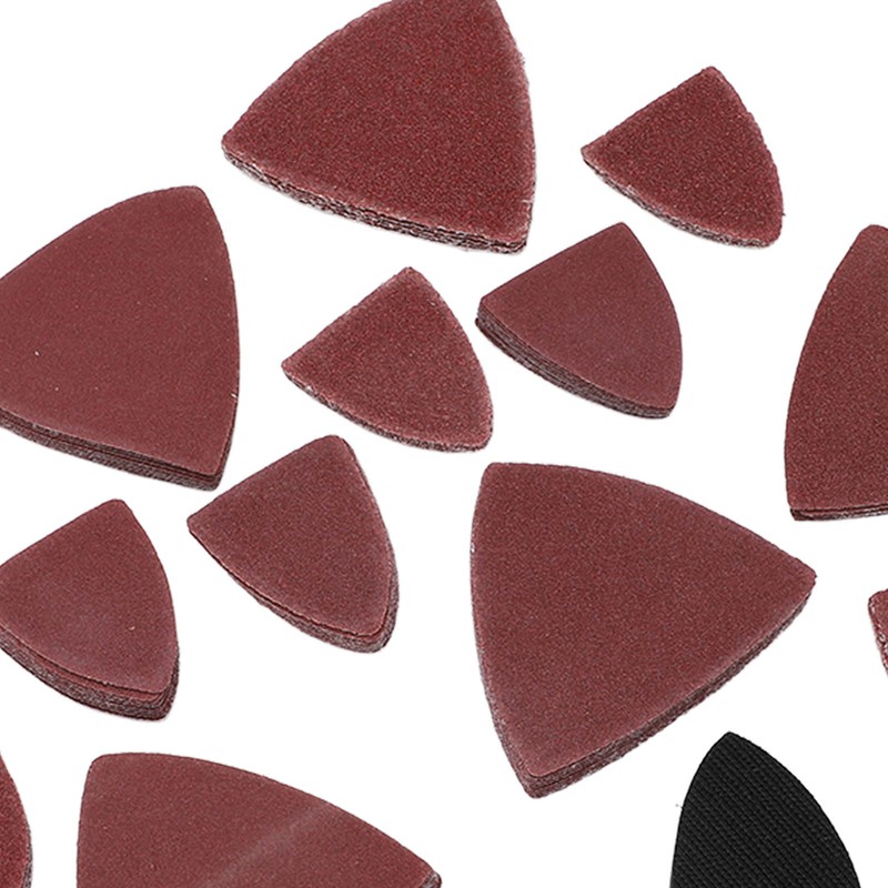 Oscillating Tool Sanding Pad Kit Triangular Finger Accessories 60 80