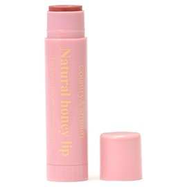 Country & Stream CP02 - Bálsamo labial, 0.1 oz (4.5 g), hidratante de color mucosa transparente, plumper, bálsamo labial, miel y floudy