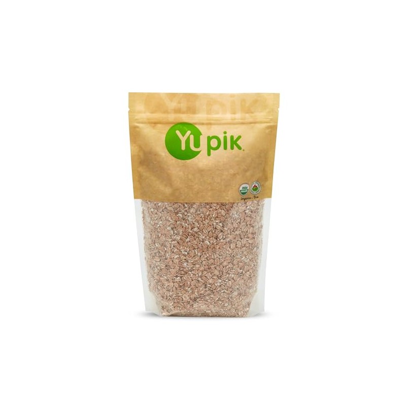 Yupik Organic Spelt Flakes, 2.2 lb (35.2 oz), Non-GMO, Kosher,