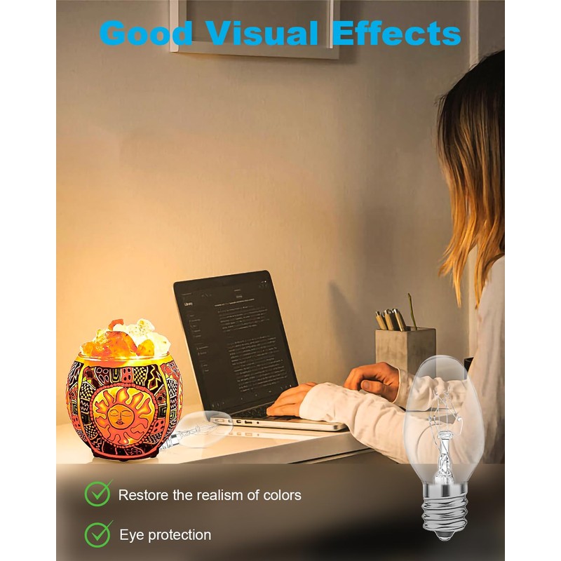 OuuKoo Night Light Bulbs 4 Watt - Small Light Bulb
