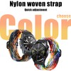 KUWAI Garmin Instinct 2 Solar/Surf/Tactical Bracelet Nylon Woven Loop Band