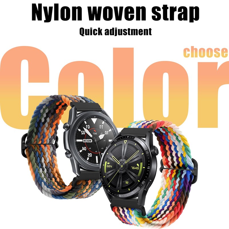 KUWAI Garmin Instinct 2 Solar/Surf/Tactical Bracelet Nylon Woven Loop Band