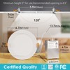 VOLIVO 24 Pack LED Recessed Lighting 6 inch, 5CCT Can