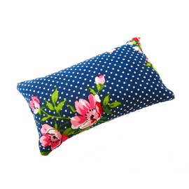 nakpunar Blaugrün Floral Emery kissenförmige – Halten Sie Ihre Nadeln sauber und scharf – gefüllt mit Schleifmittel Emery Mineral