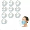 Unbranded 10PCS Face Mask Reusable Holder Inner Support Frame Silicone