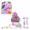 Polly Pocket Set De Juego Unicornio Con Salón Arcoíris