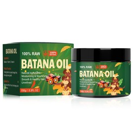 Batana Oil for Hair Growth, 100% Natural Pure Nubidoolife and Revitalize for Smooth, Tangle-Free Hair, Batana Hair Mask Hair Growth Prevent Hair Loss for Men & Women