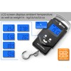 South Bend Digital Hanging Fishing Scale and Tape Measure with