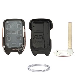 EJOAOJE Replacement for Gmc Key Fob Shell Cover fits for Chevy Silverado and GMC Sierra 1500 2500HD 3500HD Keyless Entry Key Fob Case