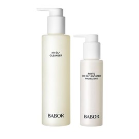 BABOR CLEANSING Set HY-ÖL und Phyto Hydrating, Reinigungs-Duo, für trockene Haut, porentiefe Reinigung, mit Öl und Kräuterextrakt, 2 Teile
