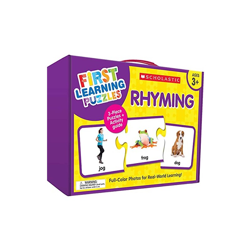 Scholastic First Learning Puzzles: Rhyming