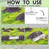 Qualirey Mole Trap Half Round Metal Mole Killer Reusable Ground