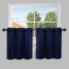 Pickluc 24 Inch Long Tier Curtains for Small Window Treatment,