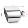 A-KARCK Exhaust Tip 4" Inlet to 10" Outlet, 15" Overall